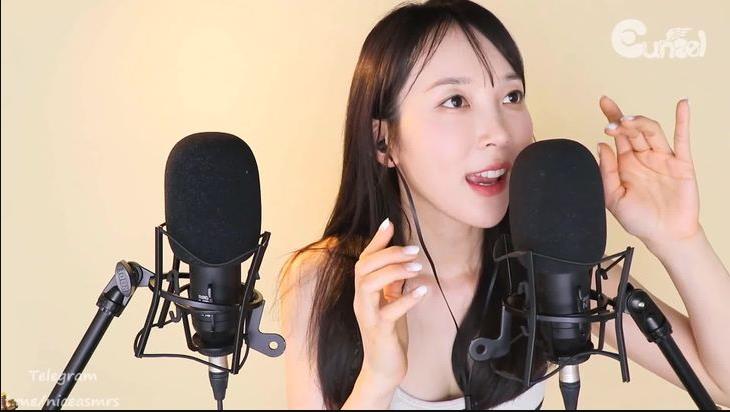Eunzel patreon最新ASMR福利轻声亲吻哄睡