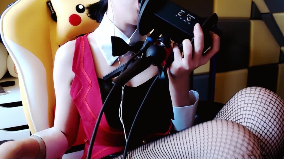 秋水ASMR 蝴蝶结兔女郎